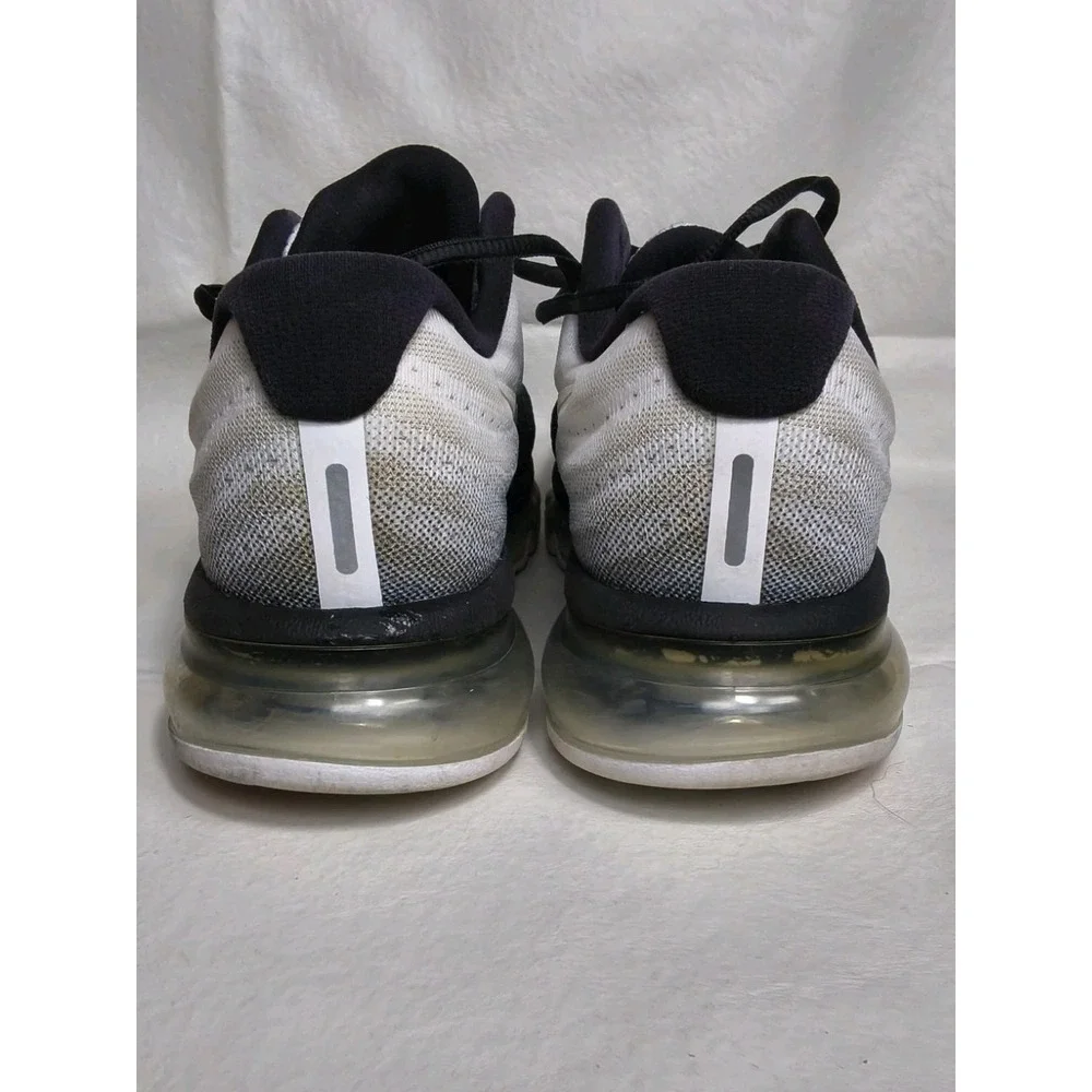 Nike Air Max 2017 Black White Anthracite Gradient Running Shoes Mens Size 8.5